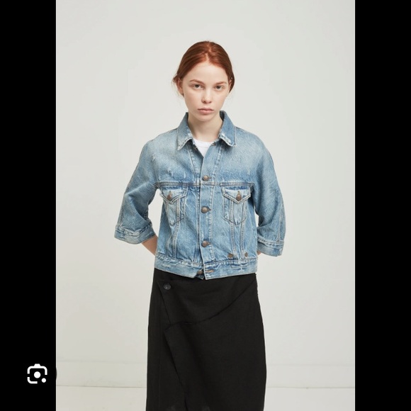 R13 Jean jacket new with tags - Picture 2 of 7
